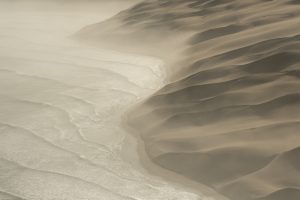 Déserts d'Afrique : Les dunes sans fin de la Skeleton Coast en Namibie. 